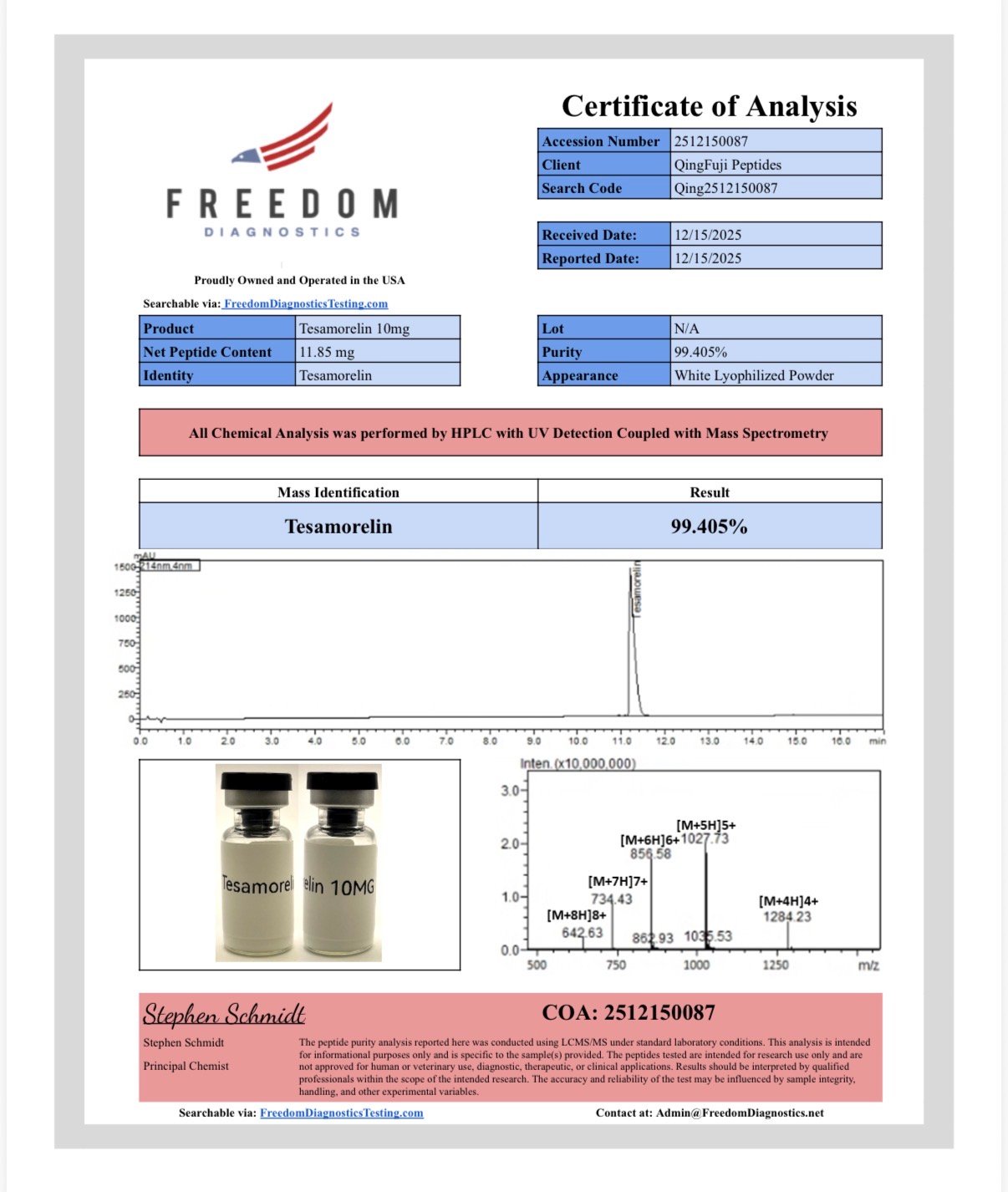 Tesamorelin 10MG - Image 2